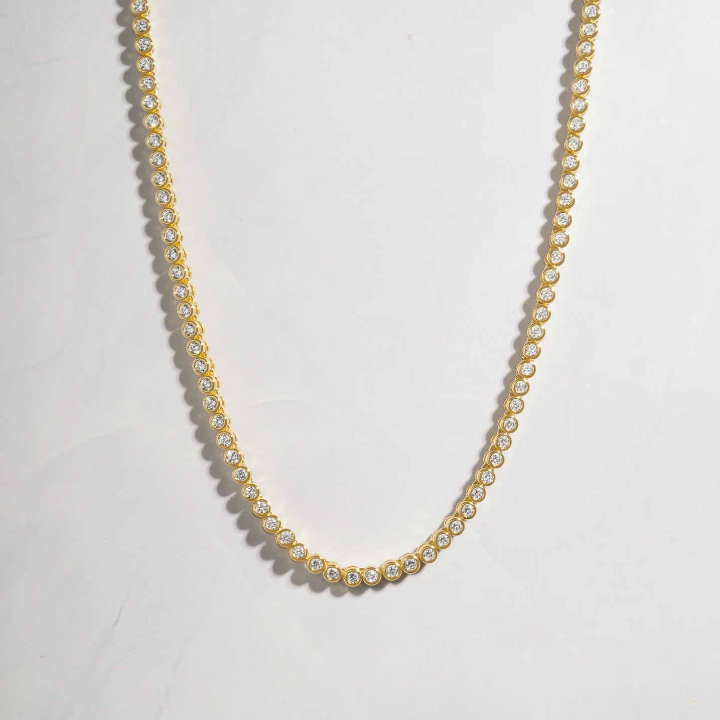 Radiance Tennis Necklace [gold]