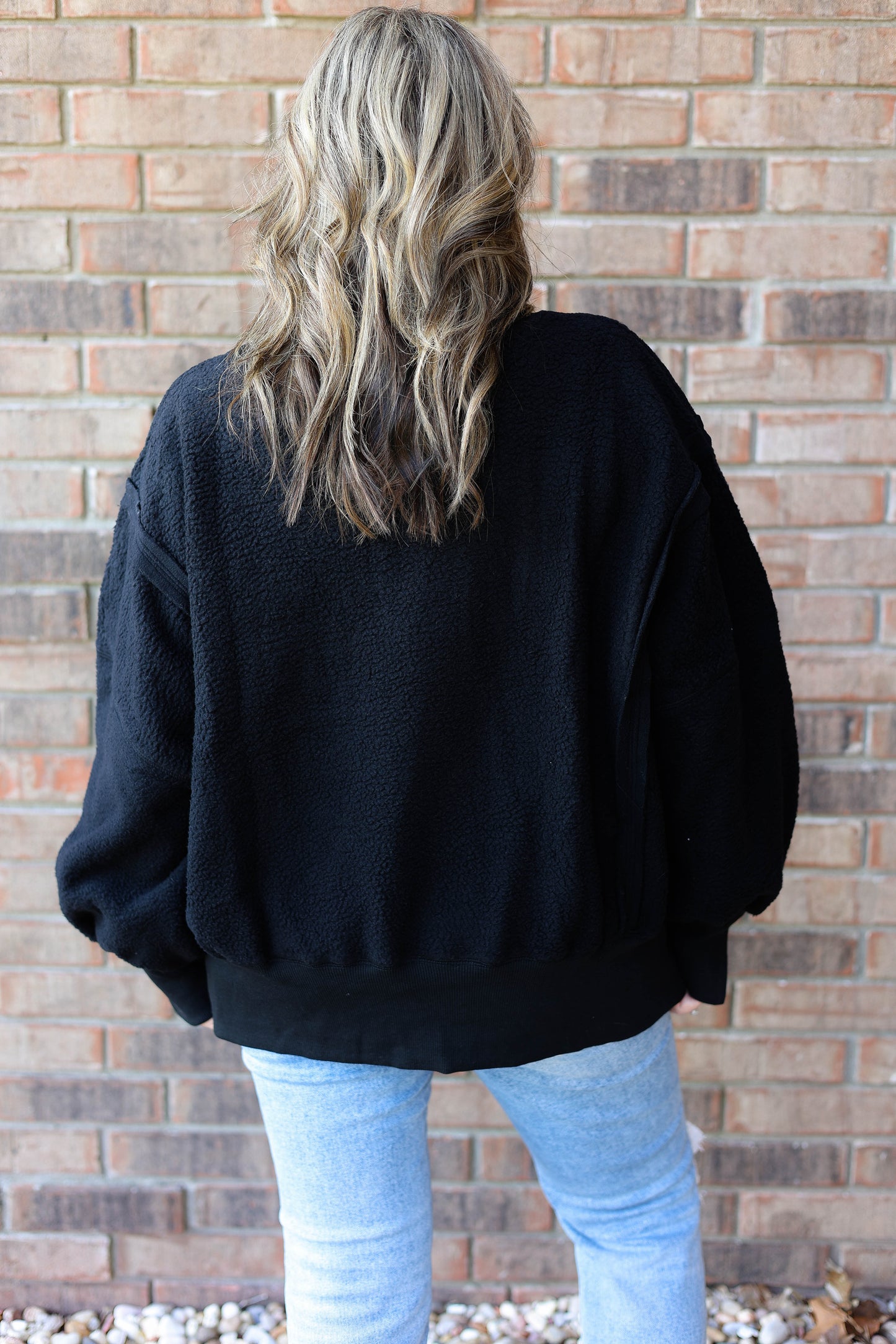 Teddy Bear Pullover [black]