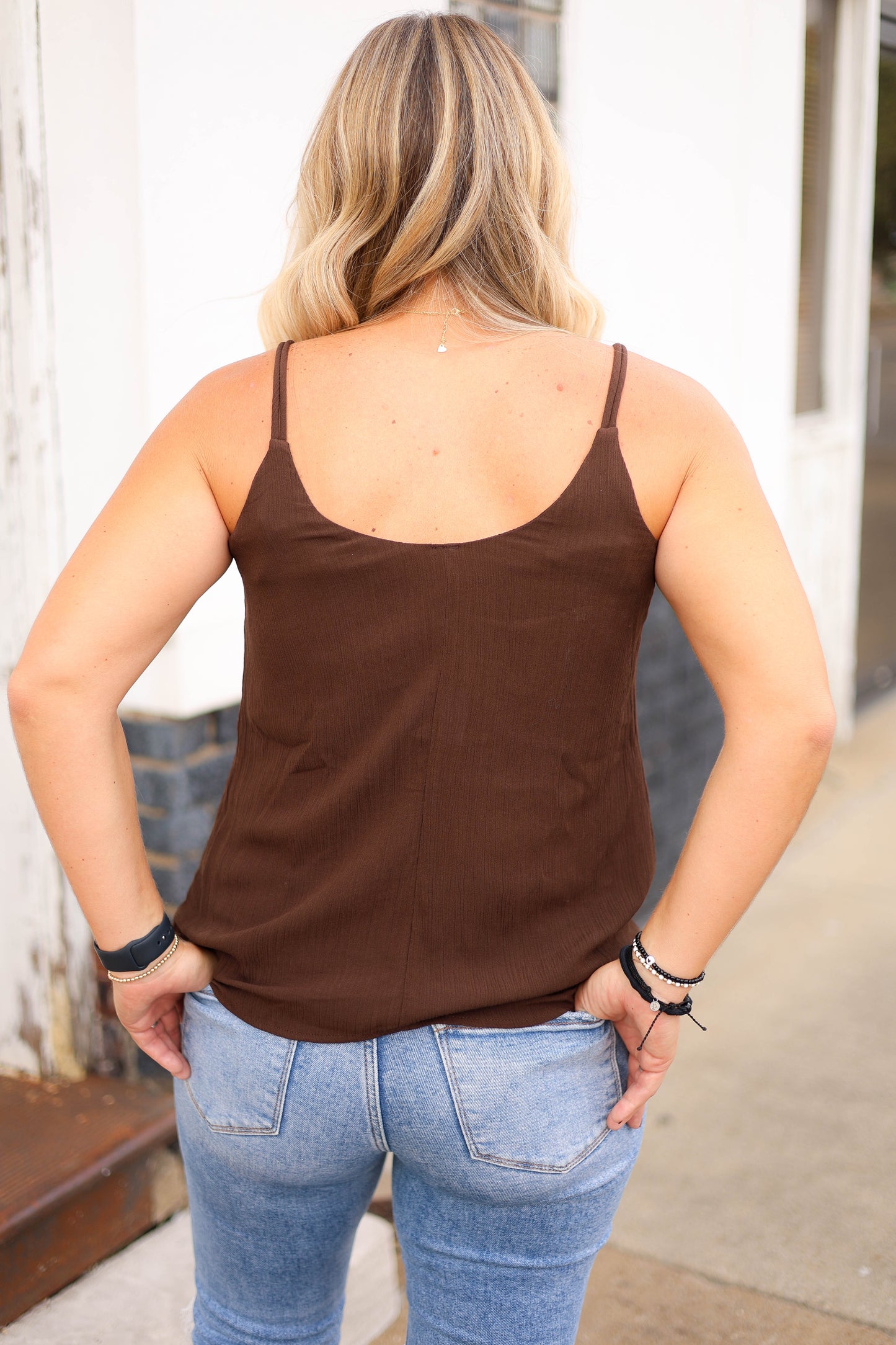 Strap Me Pretty Cami [brown]