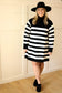 Stripe a Pose dress [black]