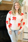 Pretty Little Bows Sweater [oatmeal/red]