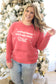 Christmas & Chill Sweatshirt [mineral red]