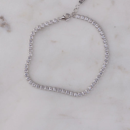 Radiance Tennis Bracelet [silver]