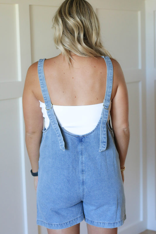 Two Steppin' Romper [denim]