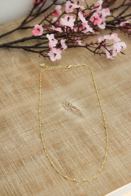 OMG Beads Necklace [gold]