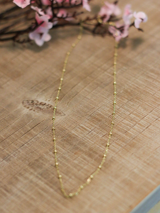 OMG Beads Necklace [gold]