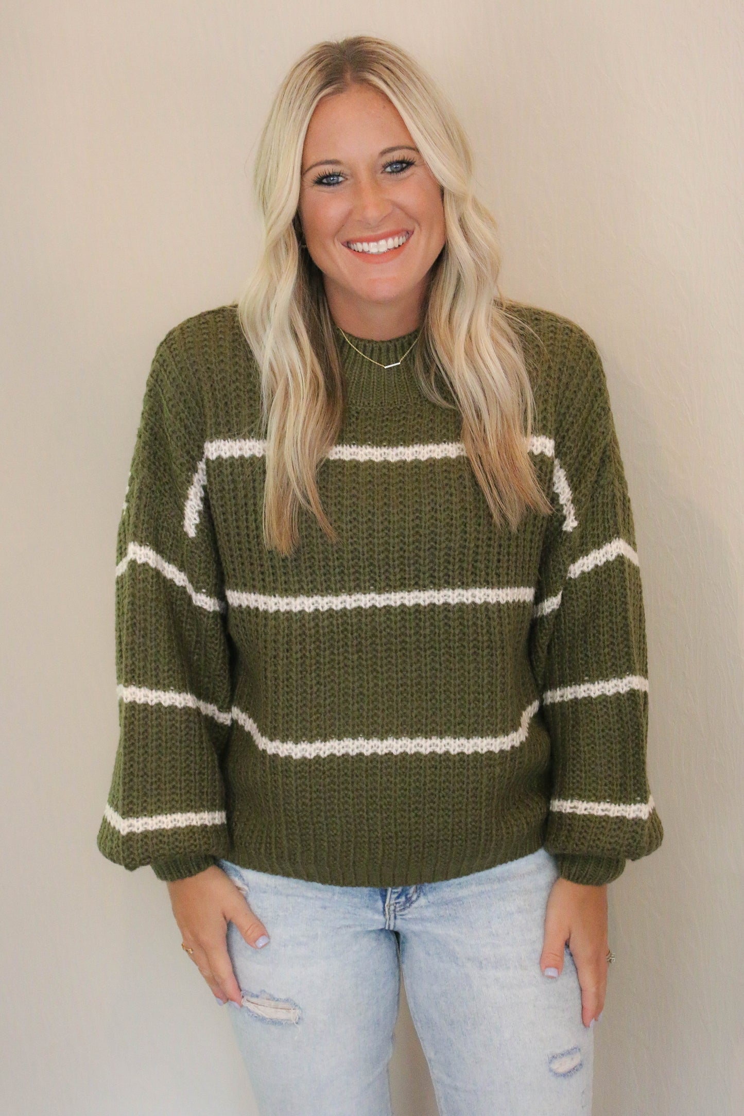 Olive Juice Sweater [olive]