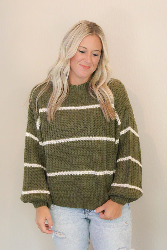 Olive Juice Sweater [olive]