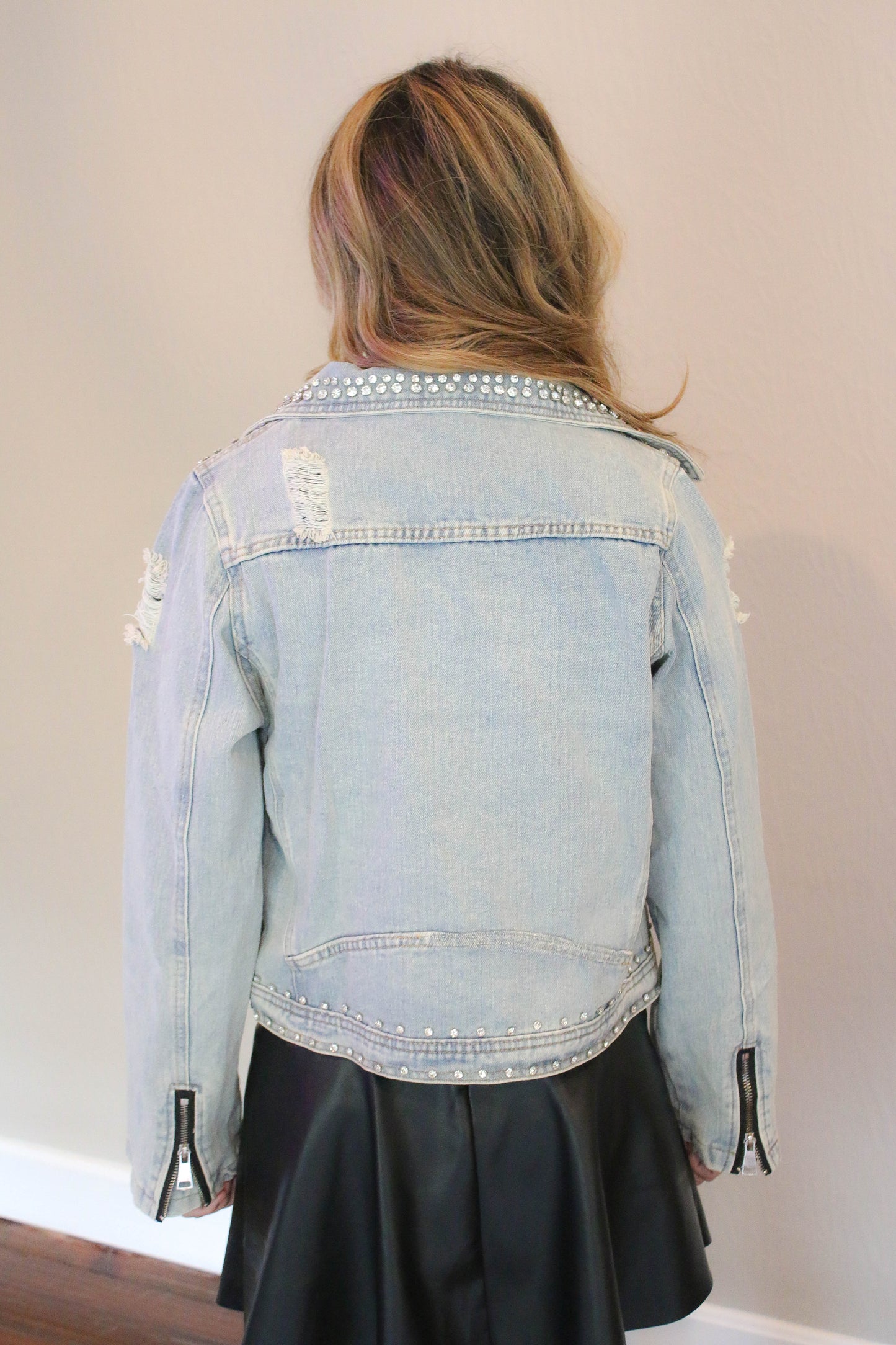 Denim & Rhinestones Jacket