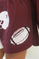 Halftime Show Shorts [maroon/white]