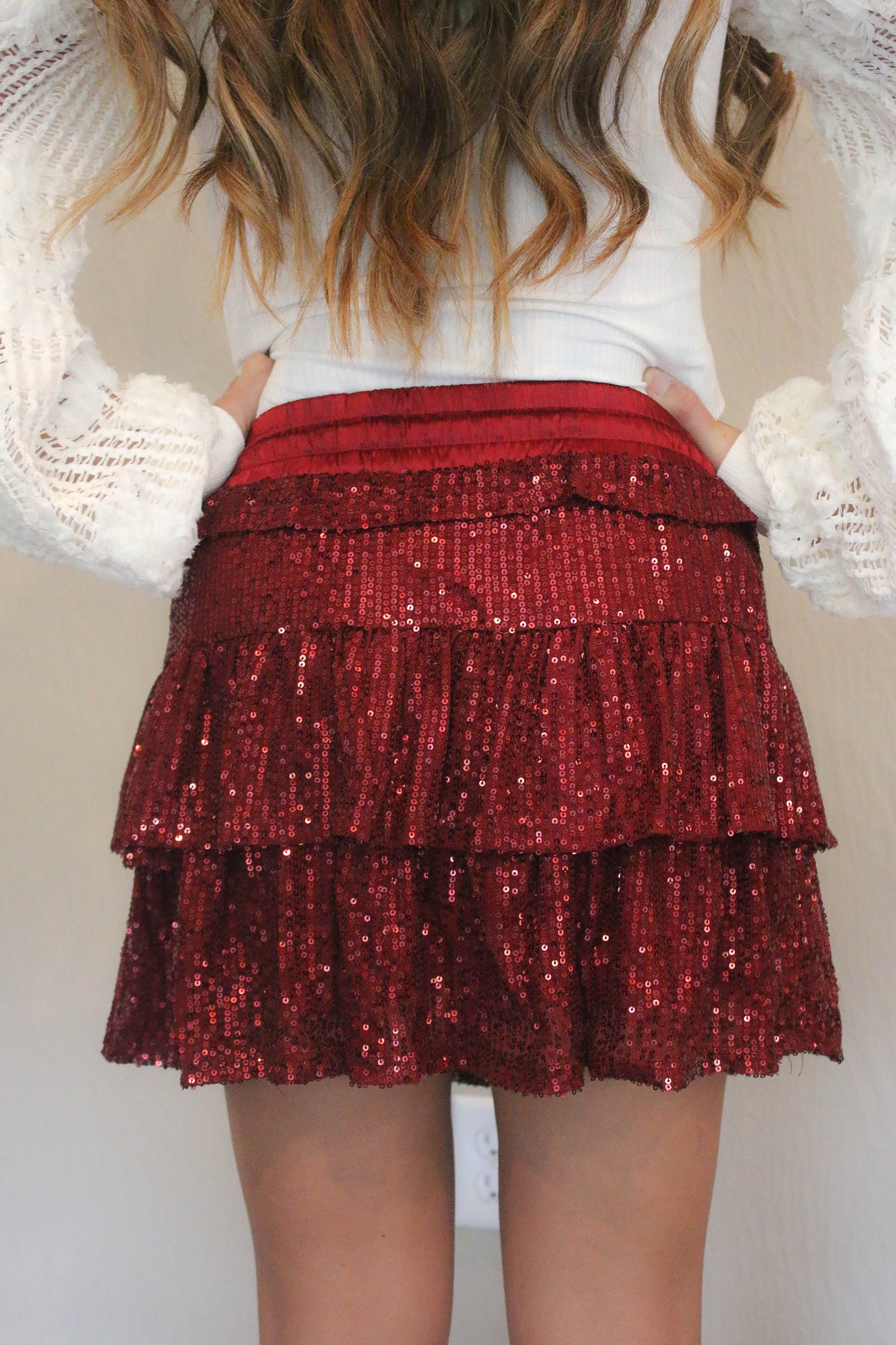 You're a Star Skort [burgundy]