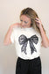 Bow-tastic Oversided Tee [ivory]