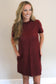 Fall Festival Dress [burgundy]