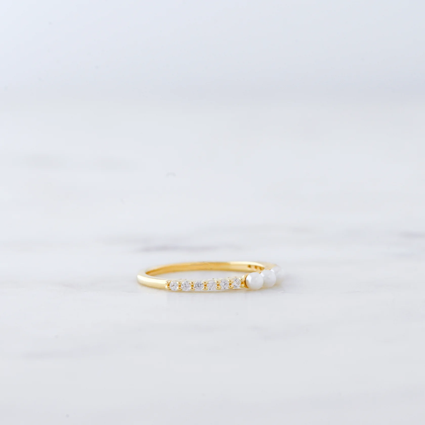 Pearly Pearl Ring [gold]