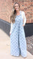 Small Town Gal Wide Leg Overalls [denim]